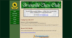 Desktop Screenshot of greenvillechessclub.org